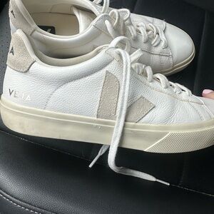 Veja White Campo Sneakers